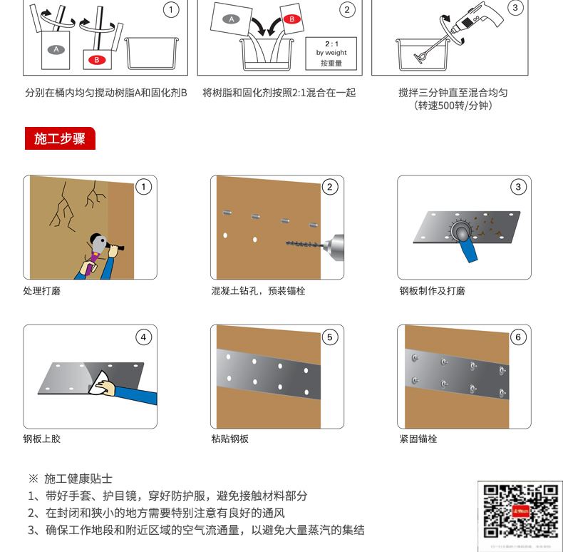 包钢澜沧粘钢加固施工过程